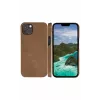 Funda tipo cartera dbramante1928 Lynge iPhone 14 Plus tan 3 compartimentos para tarjetas