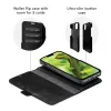 Funda tipo cartera dbramante1928 Lynge iPhone 14 Plus negra 3 compartimentos para tarjetas