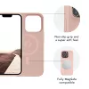 dbramante1928 Monaco iPhone 14 Pink Sand funda