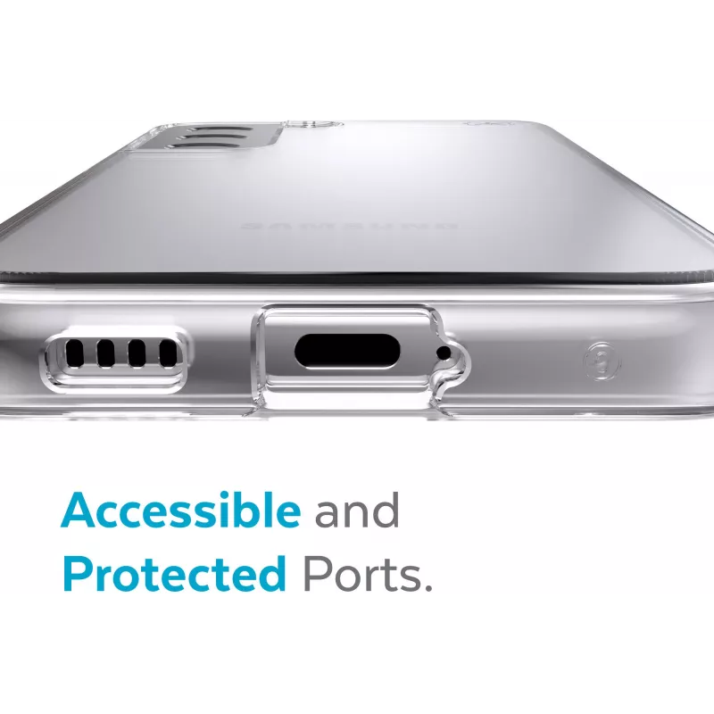 Funda Speck Presidio Perfect Clear Samsung Galaxy S22 Plus transparente