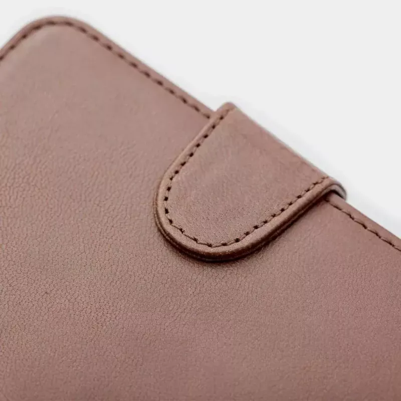 Funda tipo cartera Trunk TR-WA1254-BRW para iPhone 12 mini marrón
