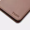 Funda tipo cartera Trunk TR-WA1254-BRW para iPhone 12 mini marrón
