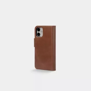 Funda tipo cartera Trunk TR-WA1254-BRW para iPhone 12 mini marrón