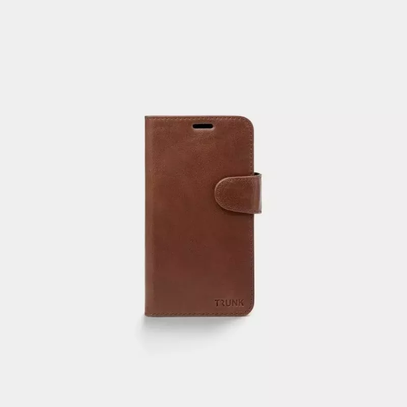 Trunk funda cartera para iPhone 12 Pro Max, marrón (TR-WA1267-BRW)