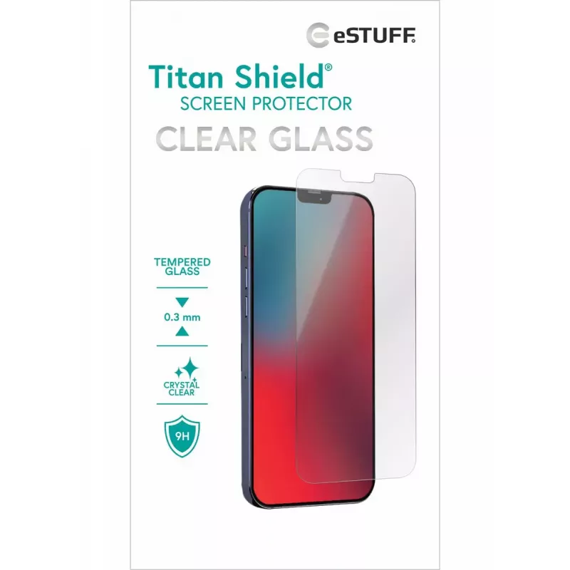 eSTUFF ES501150 protector de pantalla para móvil/parte trasera película protectora transparente Apple 1 ud.