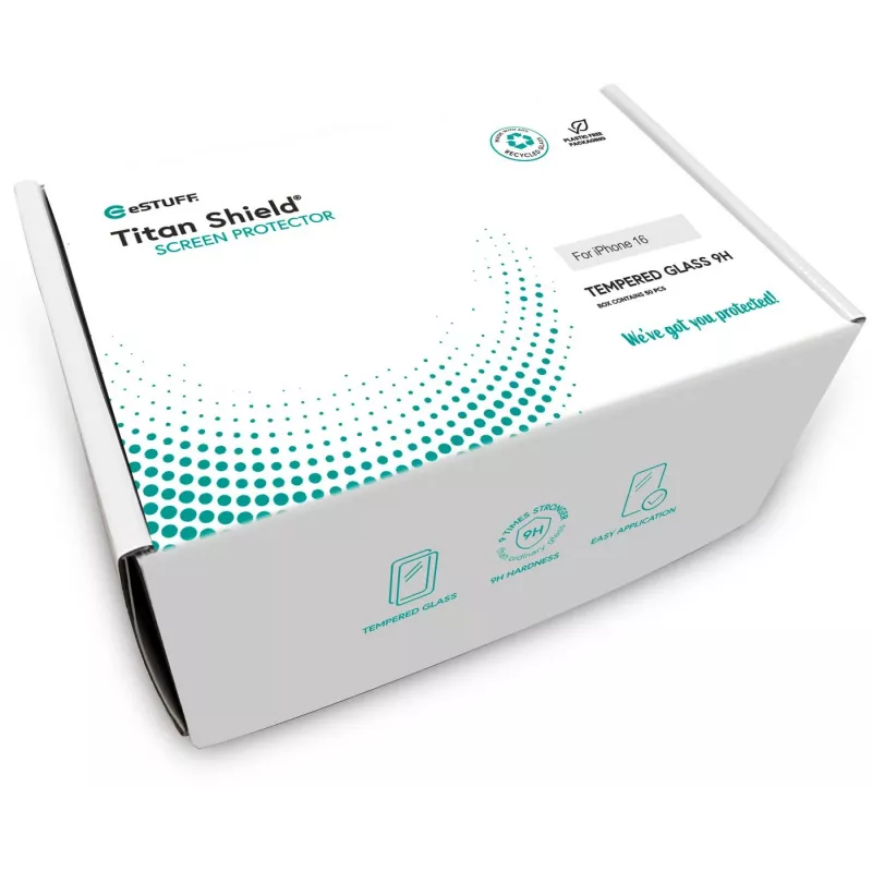 eSTUFF ES501421-50BULK Protector de pantalla/trasero para móvil Transparente para Apple 50 uds.