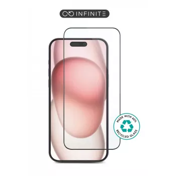 Protector de pantalla transparente eSTUFF ES501425-10BULK Apple iPhone 16 Plus resistente a arañazos e irrompible