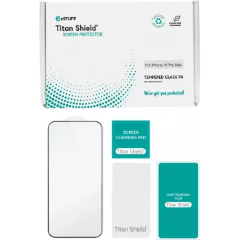 eSTUFF ES501427-50BULK Protector de pantalla/trasero para móvil Transparente para Apple 50 uds.