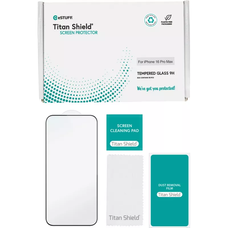 eSTUFF ES501427-50BULK Protector de pantalla/trasero para móvil Transparente para Apple 50 uds.