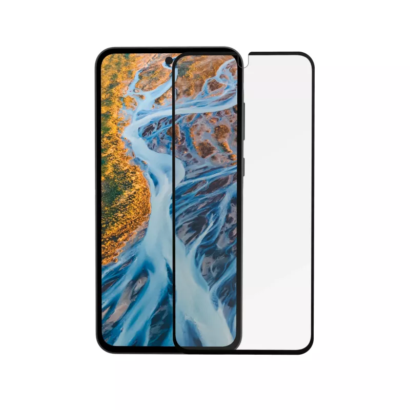 dbramante1928 eco-shield Galaxy A05s Negro Edge Pack de protección antibacteriano