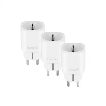 Enchufe inteligente Hombli HBPP-0201 3680 W Interior Blanco