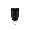 Hombli enchufe inteligente HBPP-0205, 3680 W, para interior, negro, pack promocional 2+1 (3 uds.)