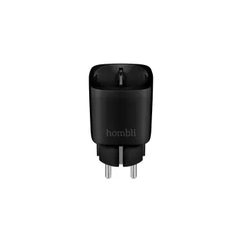 Enchufe inteligente Hombli HBPP-0205 3680 W Interior Inalámbrico Negro