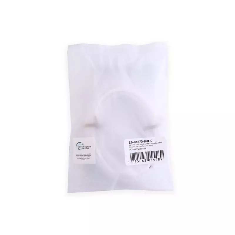 eSTUFF ES604370-BULK Cable USB USB 2.0 1 m USB C Blanco