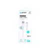 Cable USB eSTUFF ES605170 1m USB-C a USB-A USB 2.0 Blanco