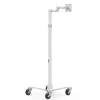 Carro médico Compulocks MCRSTDEXW compatible con VESA Blanco