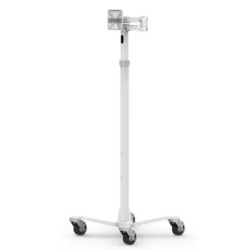 Carro médico Compulocks MCRSTDEXW compatible con VESA Blanco
