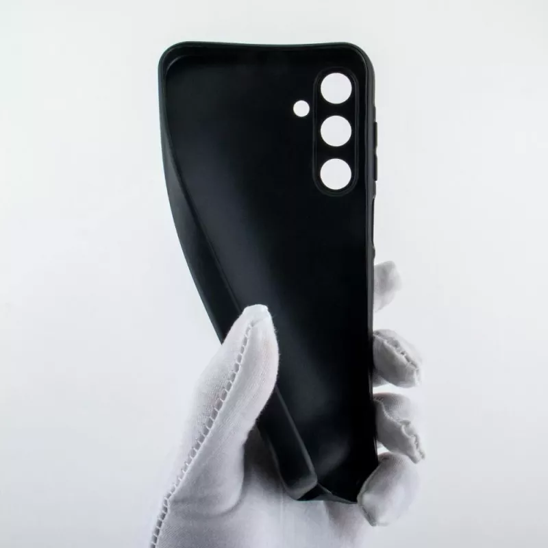 Funda para móvil eSTUFF Galaxy A26 negra ES67473006-BULK diseño slim-fit duradero