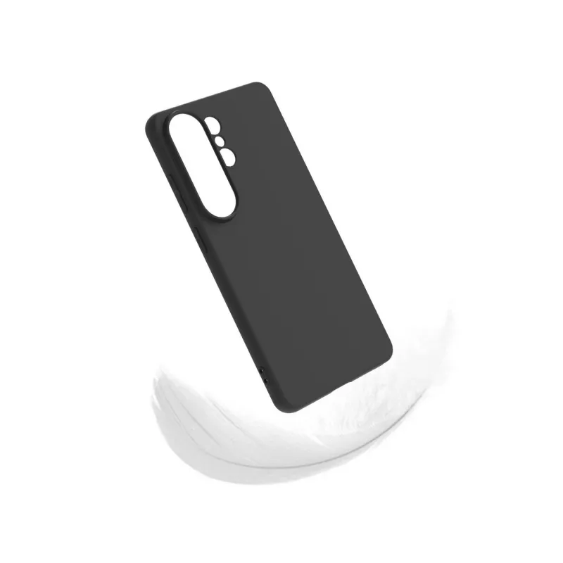 eSTUFF ES67401015-BULK INFINITE (GRS) VIENNA funda para Samsung Galaxy S25 Ultra, negra
