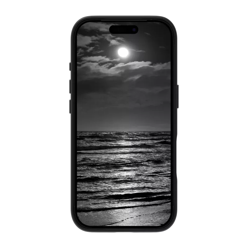 dbramante1928 RO63ICBL6641 Roskilde MS ICON funda trasera para iPhone 17 Pro, compatible con MagSafe, Midnight