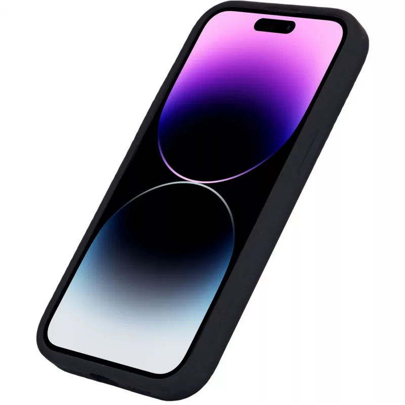 INFINITE (GRS) ROME iPhone 16 Negro Funda magnética.