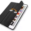 eSTUFF SEATTLE Funda para lápiz para iPad 9.7 2018/2017 – piel sintética gris