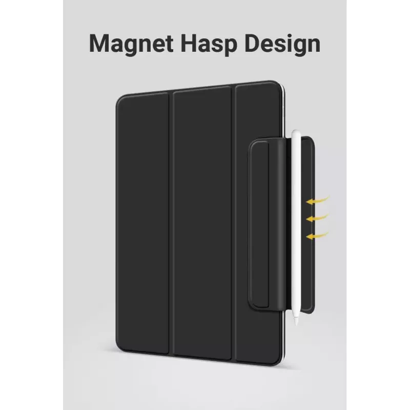 eSTUFF COLORADO Funda magnética para iPad 12.9 Pro 2022/2021/2020 – Negra