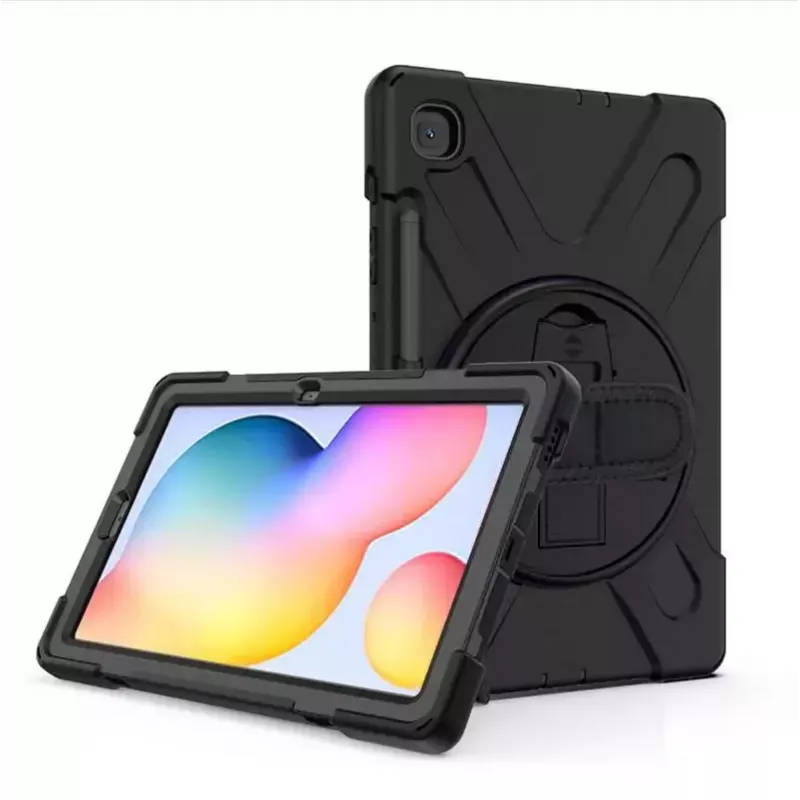 Funda eSTUFF AUSTIN Defender para Samsung Galaxy Tab S6 Lite 2022/2020 Negra