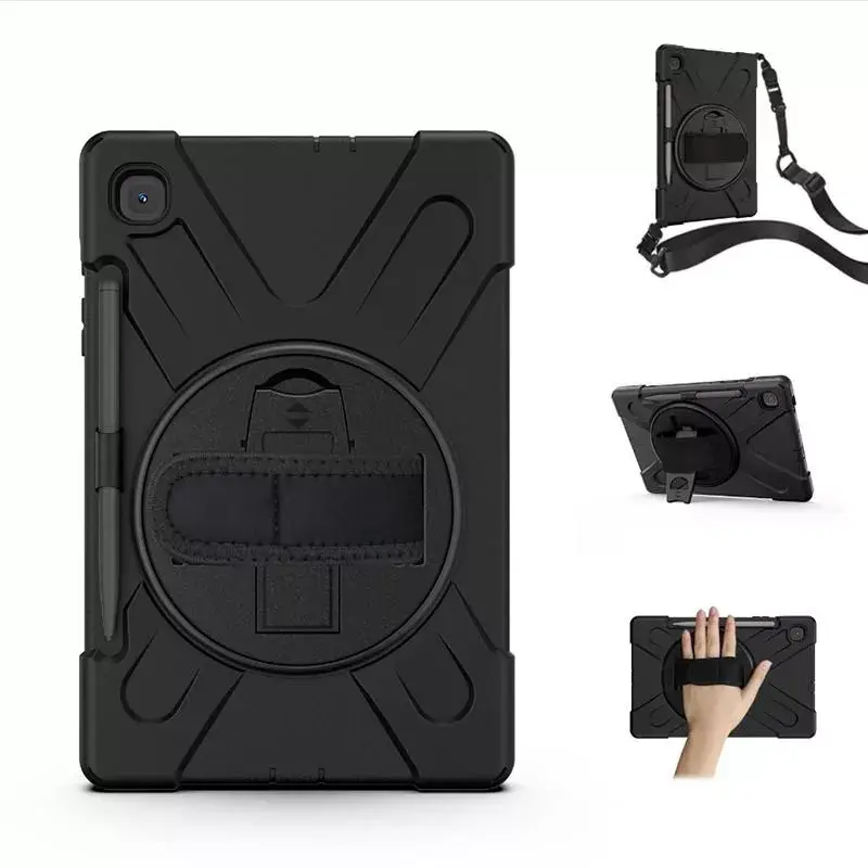 Funda eSTUFF AUSTIN Defender para Samsung Galaxy Tab S6 Lite 2022/2020 Negra