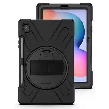 Funda eSTUFF AUSTIN Defender para Samsung Galaxy Tab S6 Lite 2022/2020 Negra