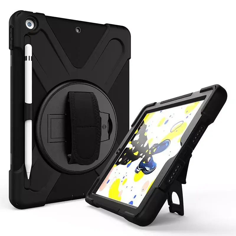 Funda eSTUFF CHICAGO Full Body Defender para iPad 10.2 Negra