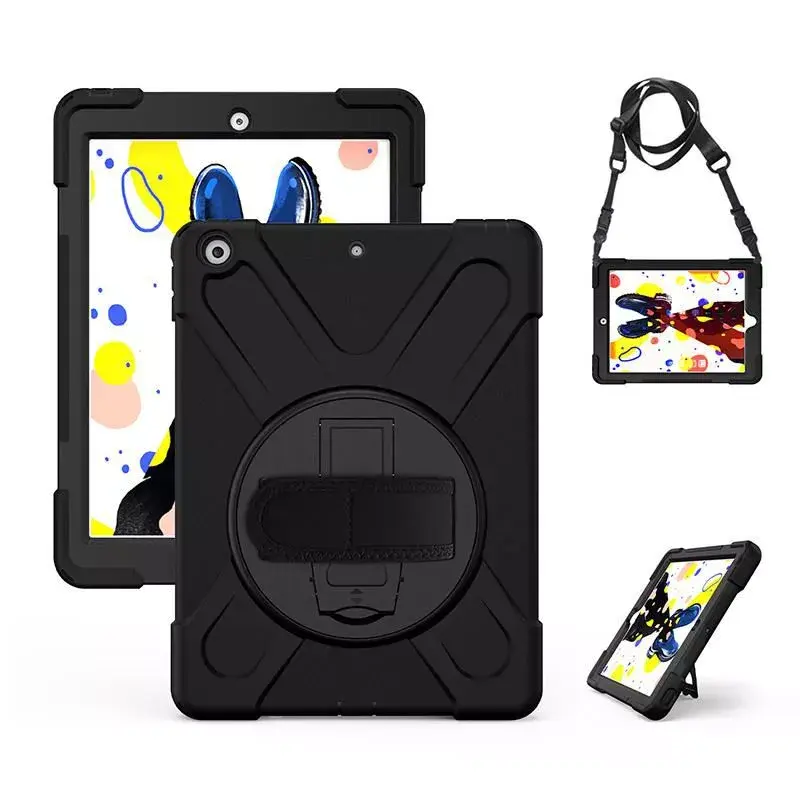 Funda eSTUFF CHICAGO Full Body Defender para iPad 10.2 Negra