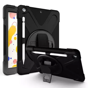 Funda eSTUFF CHICAGO Full Body Defender para iPad 10.2 Negra
