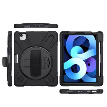 Funda eSTUFF AUSTIN Defender para iPad Pro 11 2022/2020/2018/Air 5/4 10.9 – Negra