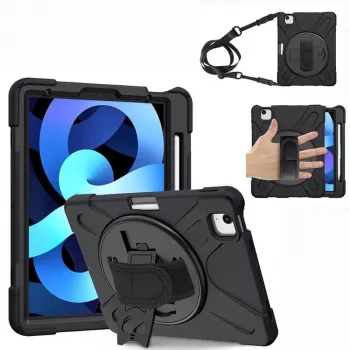 Funda eSTUFF AUSTIN Defender para iPad Pro 11 2022/2020/2018/Air 5/4 10.9 – Negra