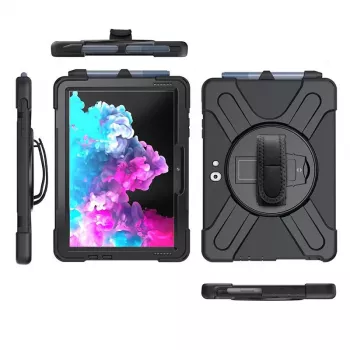 Funda eSTUFF AUSTIN Defender para Microsoft Surface Go 3/Go 2/Go Negra
