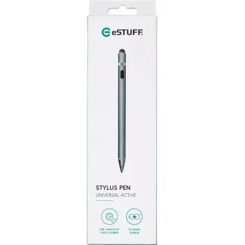 Lápiz táctil eSTUFF ES68900111 Gris 15 g Universal