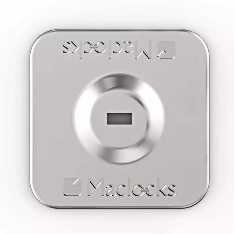 Placa de seguridad adhesiva universal VHB Compulocks TBRPLT