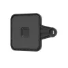 Placa adhesiva de repuesto para soporte Magnetix de Maclocks Compulocks, negra