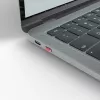 Bloqueador de puerto USB Type-C Lindy (sin llave) – pack de 10, Rosa