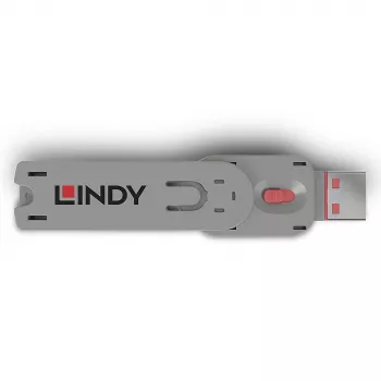 Llave para bloqueador de puerto Lindy USB Type-A Rosa