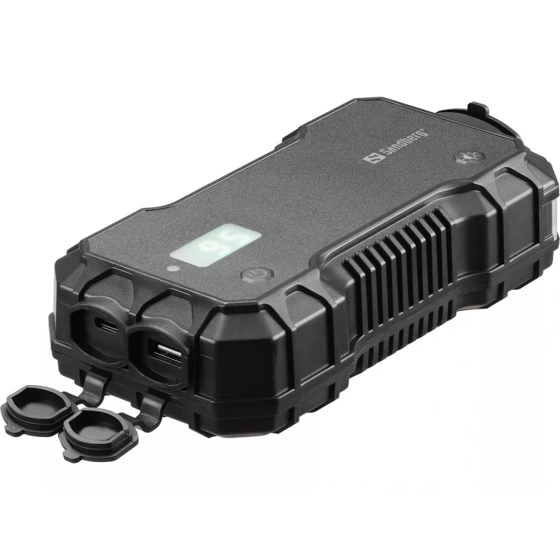 Batería externa de arranque para coche Sandberg 10000 mAh USB Type-A Type-C Negra