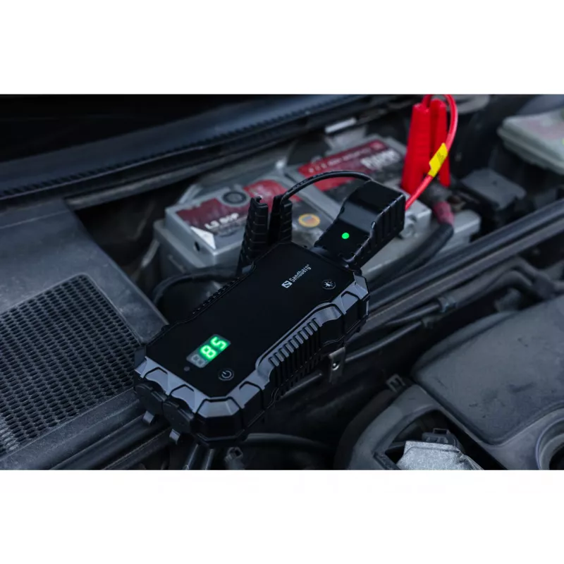 Batería externa de arranque para coche Sandberg 10000 mAh USB Type-A Type-C Negra
