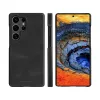 dbramante1928 Lynge LMSUGTBL6470 funda tipo libro para Samsung Galaxy S25 Ultra, piel granulada, negra