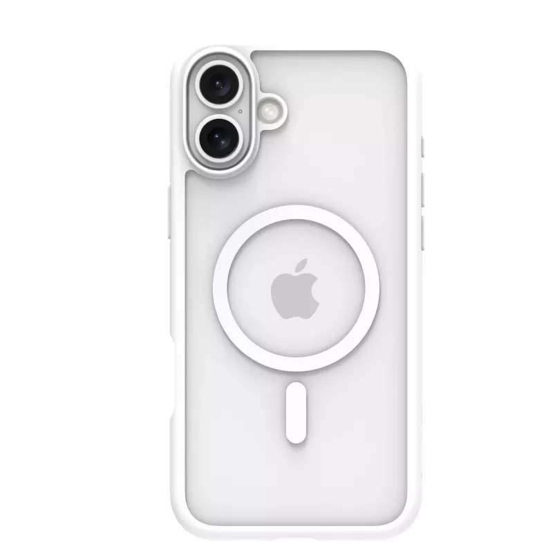 Funda dbramante1928 Grenen MagSafe iPhone 16 Plus Blanca