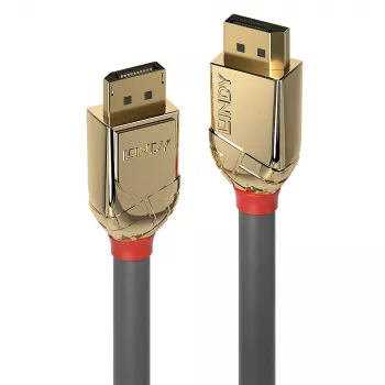 Lindy Cable DisplayPort 1.2 de 7,5 m, Gold Line
