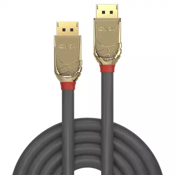 Lindy Cable DisplayPort 1.2 de 7,5 m, Gold Line