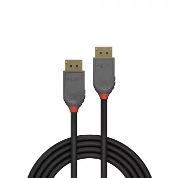 Lindy Cable DisplayPort 1.4 de 5 m, Anthra Line