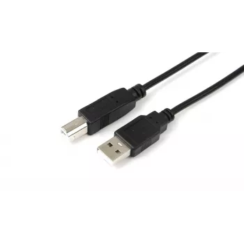 Microconnect USBAB03B Cable USB USB 2.0 0,3 m USB A USB B Negro