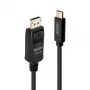 Lindy Cable adaptador USB Type-C a DisplayPort 4K60 de 3 m con HDR